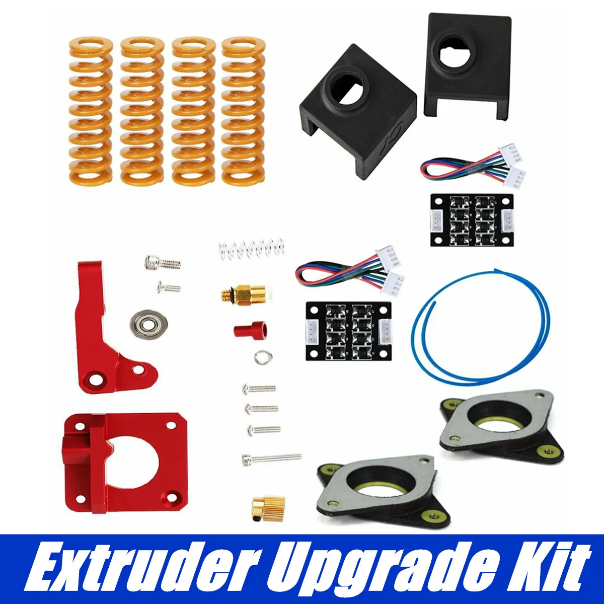 

Upgrade 3D Printer Parts For Creality Ender 3 Upgrade Kit Springs Extruder Sock Tube Stepper Dampers Smoother 1.75MM filament