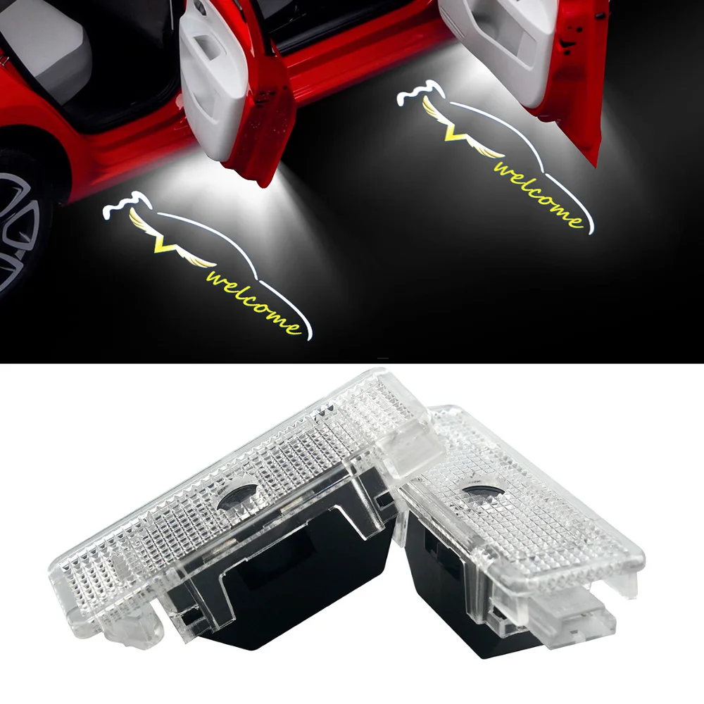 

2-10pcs Car Door LED Logo Step Light 12V Auto Courtesy Welcome Lights Shadow Projector for BMW X5 E53 E39 5-Series Z8 E52 I3 I8
