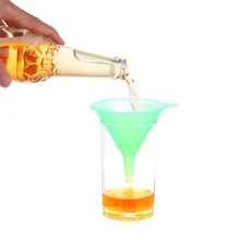 Пищевой материал Кухня Мини-воронка бар винная фляжка воронки Pinkycolor полупрозрачные 5 шт./компл