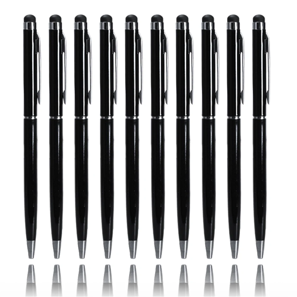 

Maikou 10pcs 2 in 1 Capacitive Pen / Ballpoint Pen for Touchscreen