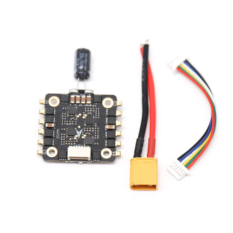 TCMM F4 Контроллер полета OSD и 20A Blheli_S 2-4 S DSHOT600 бесщеточный ESC для дрона с дистанционным управлением с видом от первого лица 20x20 мм - Цвет: 20A ESC