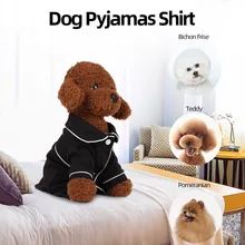 Dog Shirt Soft Breathable Spring Summer Stylish Small Dog Clothes for Bichon Frise Teddy Puppies Dog Accessories