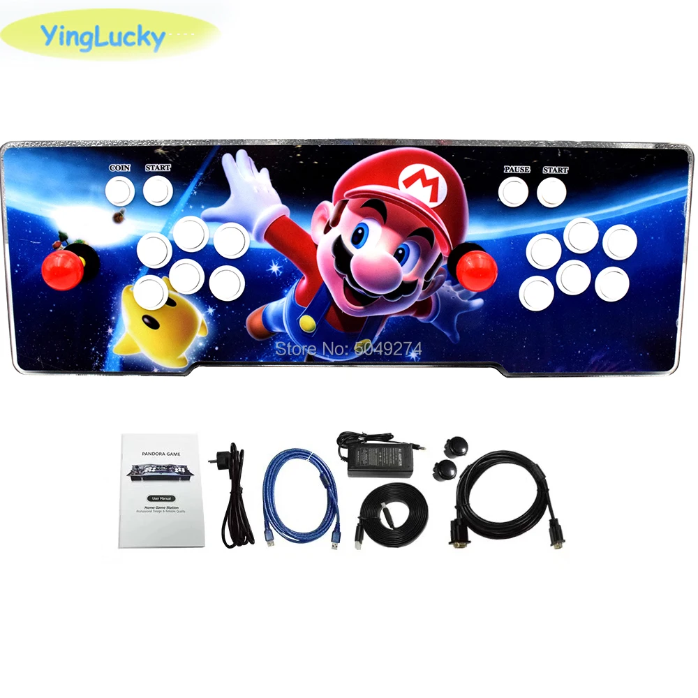 

Pandora Box 3D Arcade box 2448 & 2650 in 1 Wifi version without delay Joystick light buttons PCB controller Retro Arcade console
