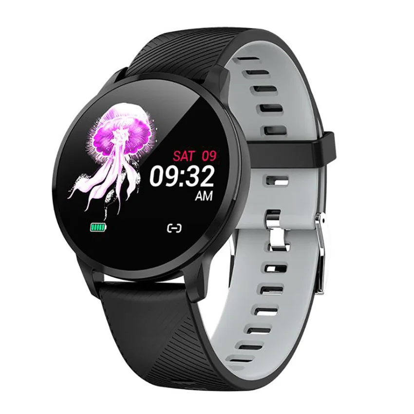 Smart Watch Round screen smart bracelet heart rate Blood Pressure Heart Rate call reminder Monitor Bluetooth Smartwatch 2019