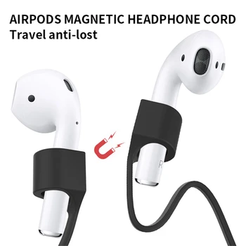 

Magnetic Strap Anti-Lost Cord for Airpods 1 2 Bluetooth Earphone Rope Soft Silicon Headset Headset Cable Connector String