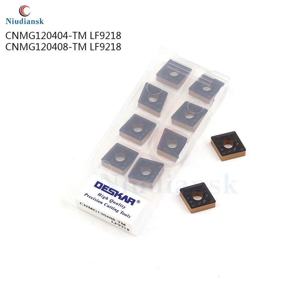 

CNMG120404 CNMG120408-​​TM LF9218 high-quality carbide insert external turning tool CNC lathe tool for steel parts. Twocolor