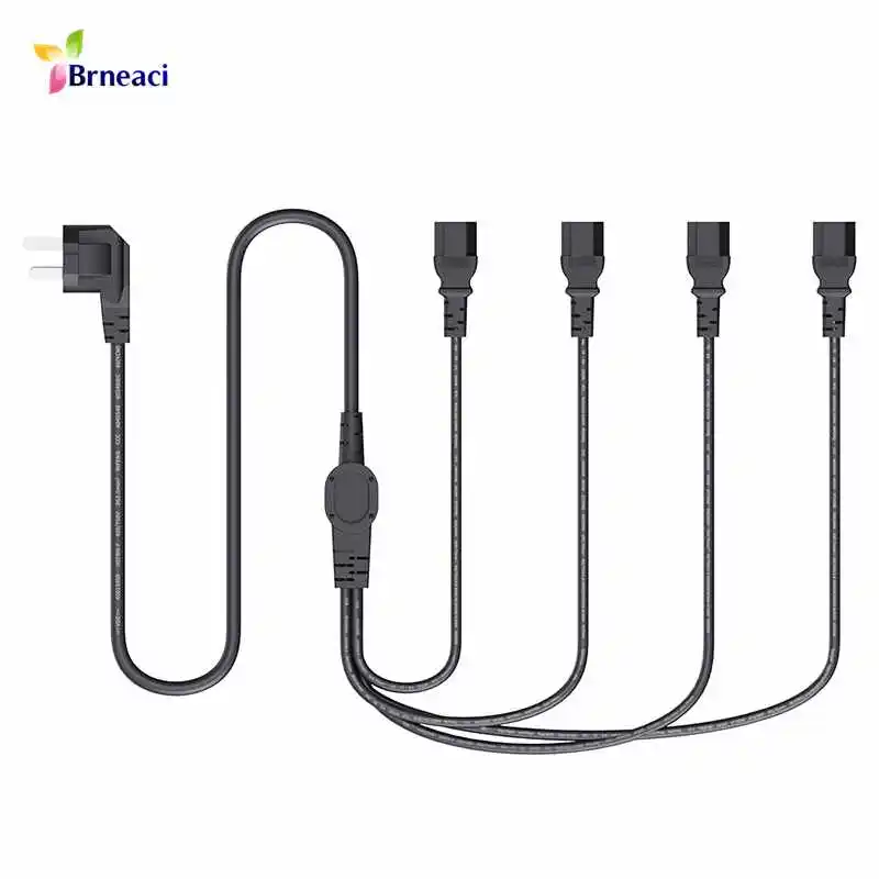 

QianLi Latest Power Cable Power Extension Cord One For Four 936 Soldering Station Computer Laptop Universal Power Cord