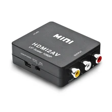 Адаптер HDMI в AV HD видео конвертер 1080P RCA AV/CVSB L/R HDMI2AV Поддержка NTSC