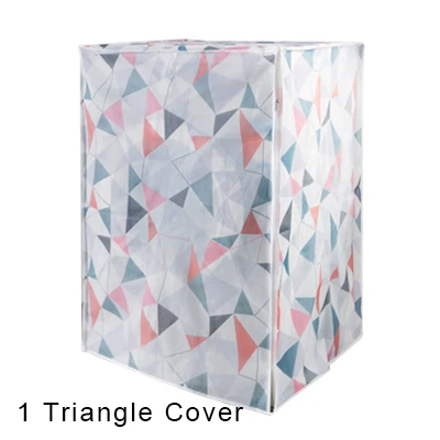 1 Triangle Cover Органайзер для хранения домашней стиральной машины, пылезащитный чехол для стиральной машины, водонепроницаемый защитный чехол, аксессуары для организации - Цвет: 1 Triangle Cover