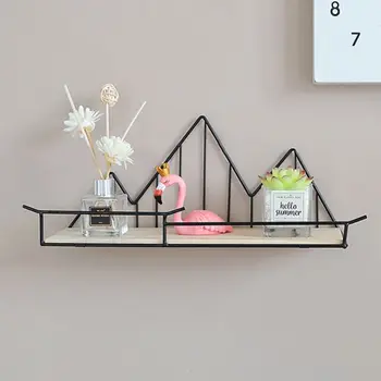 

Bedroom Living Room Wall-mounted Wall-free Decorative Storage Rack
