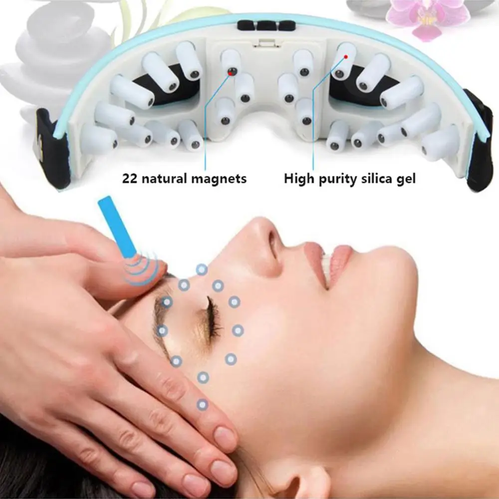 

Alwafore Rechargeable Eye Therapy Massager Anti Wrinkles Vibrating Eyes Massager Headache Relief Eye Relaxing therapy massager