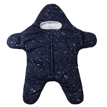 

Wearable Blanket Starfish,Bunting,Sleeping Bag,Fall/Winter,Plush,Padded,Newborn,Anti-Kicking