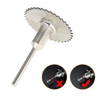 

New 6pcs HSS mini Circular Saw Blades Rotary Cutting Tools Kit cutting disc power tools with 1/8" Shank for Cutting Timber Plast