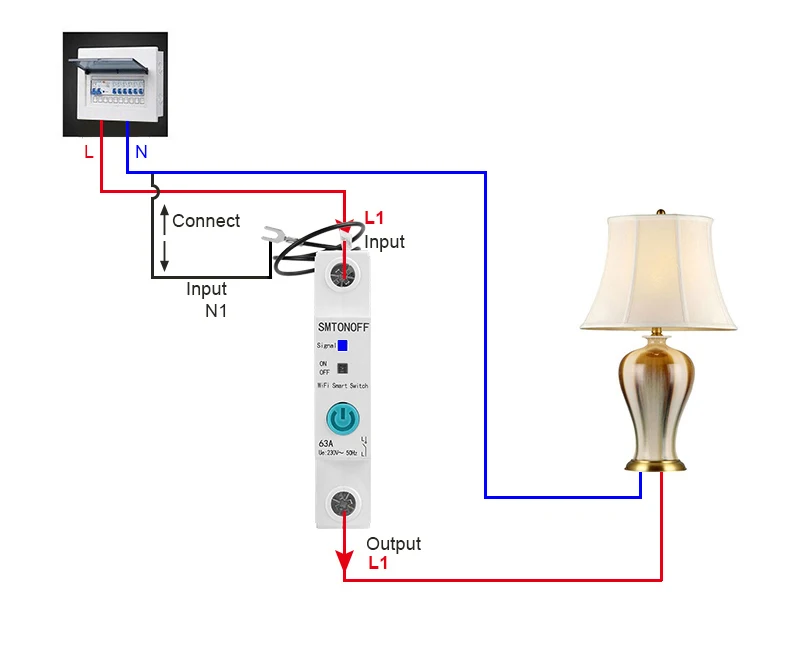 do interruptor de wifi sem medidor de