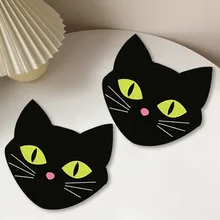 2 пары, сексуальные светящиеся наклейки для кошачьих сосков, наклейки на грудь, женское нижнее белье, невидимый бюстгальтер для груди, накладки на грудь, чехол для пасты