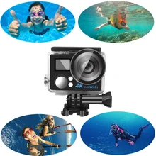 Kebidumei 4K HD wifi Спортивная Экшн-камера с дистанционным управлением 0,6" экран Мини водонепроницаемая DV камера