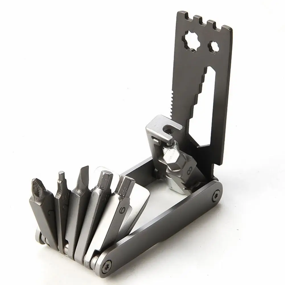Best New 12 In 1 Multifunction Bicycle Repair Tools Kit Hex Spoke Cycling Screwdriver Tool MTB Mountain Cycling Bike Repair Tool