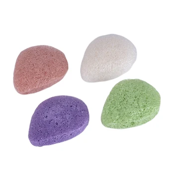 

Natural Konjac Facial Puff Face Cleanse Washing Sponge Exfoliator Cleansing Sponge Puff Facial Cleanser Tool 4 Colors