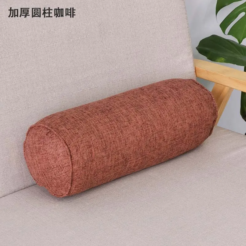 Oreiller,long en peluche en forme de chat, Oreiller,poupée, doux, mignon, pour dormir, en coton