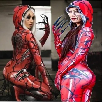 

Halloween 3D Kids Women Spiderman Spider Gwen Costume Gwendolyn Maxine Stacy Zentai Suit Spidergirl Cosplay Halloween Costumes
