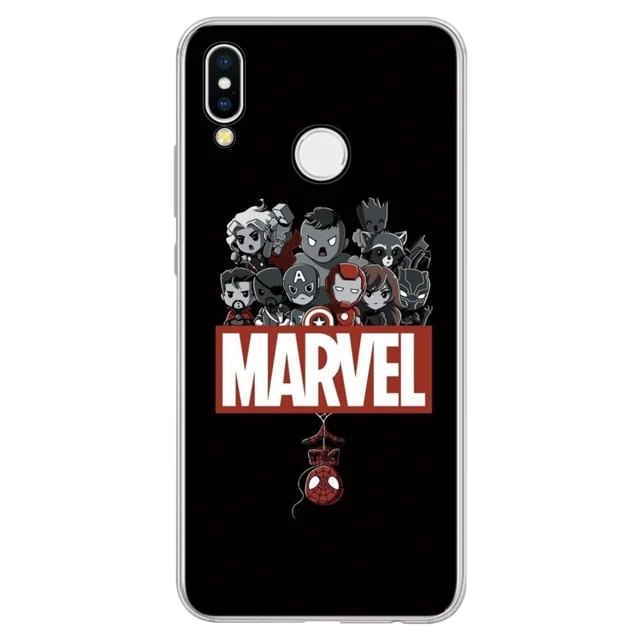 Marvel Мстители комиксы чехол для huawei nova 3 3e 4 4e 2 2i плюс 3i Y9 Y5 премьер Y3 Y6 Y7 Pro Чехол Мягкий ТПУ Coque - Цвет: 0fzzxdao