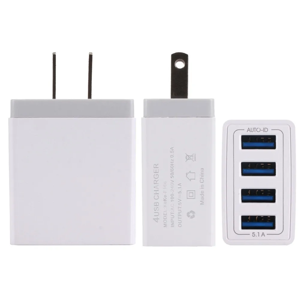 USB разветвитель 5 1 а 4 порта для быстрой зарядки|USB-хабы| |