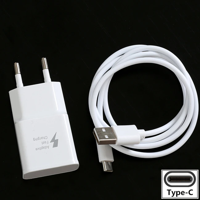 Адаптивное быстрое зарядное устройство для Samsung galaxy feel 2 A40 A50 A70 A20 A90 S10 NOTE10 A5 2017 9 В/1