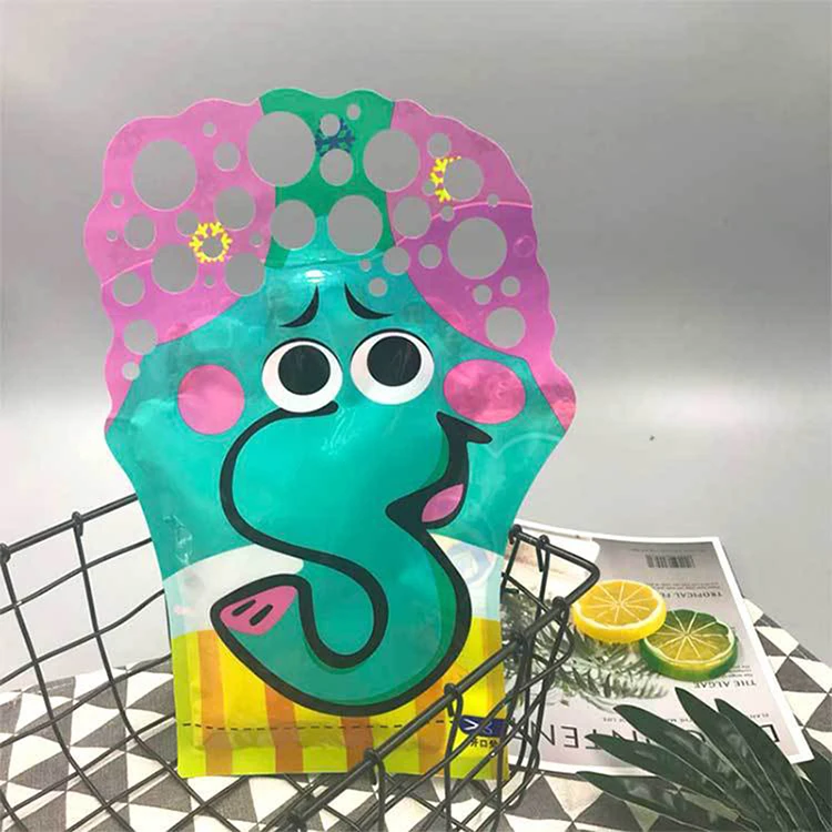 Детские Волшебные пальмовые пузырьки перчатки Семейные развлечения детские игрушки пузырьковый цвет животные водяная сумка забавная уличная Домашняя игра - Цвет: Elephant
