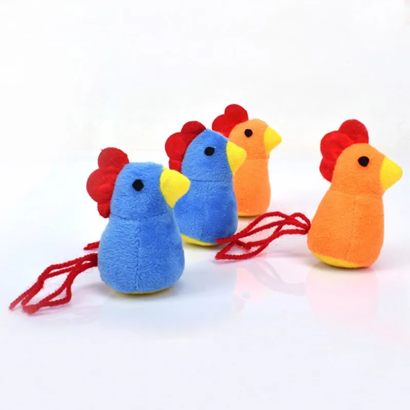 Кошка плюшевая интерактивная игрушка милая маленькая курица кукла для кошек мягкая плюшевая котенок зубы шлифовальная игрушка товары для кошек