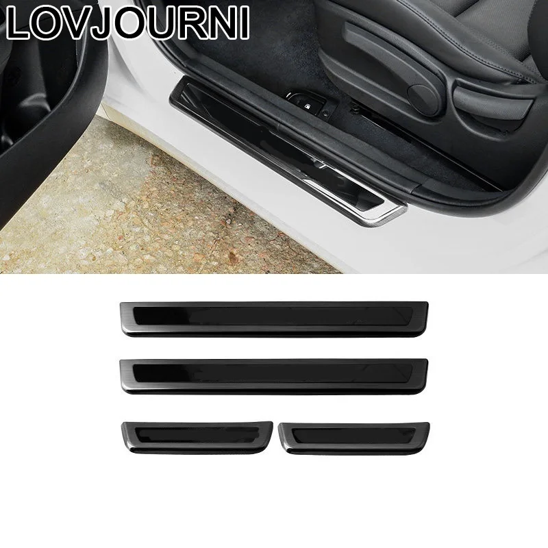 Window Foot Pedal Exterior Automovil Modified Decorative Mouldings Modification Sticker Strip Accessory 18 19 FOR Hyundai Mistra |