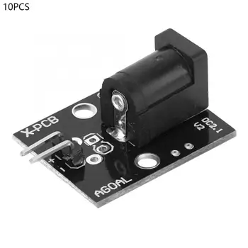 

High Quality 10pcs DC2.1 Power Interface Converter Module Pin Interface for Arduino Electronic Building Block converter