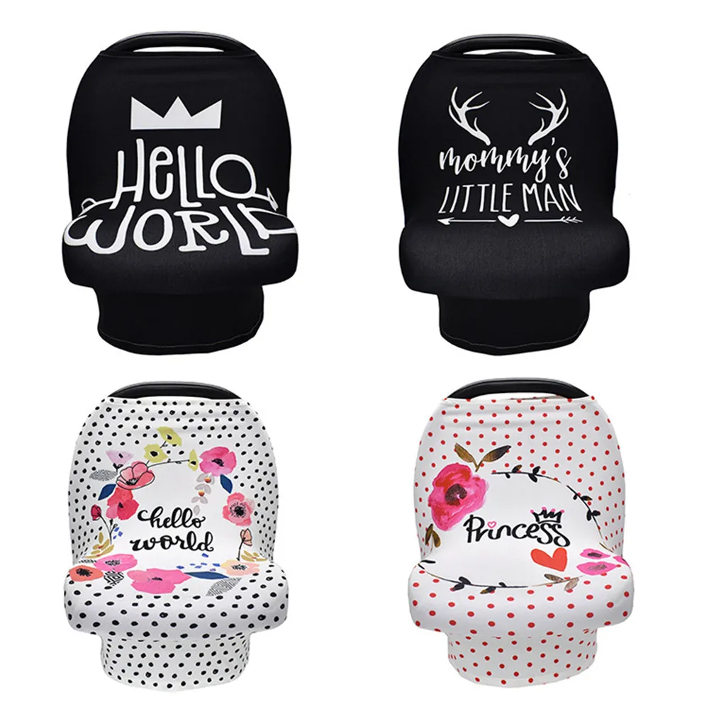 Privacy Nursing Cover Breastfeeding Cover Stretchy Car Seat Cover Baby