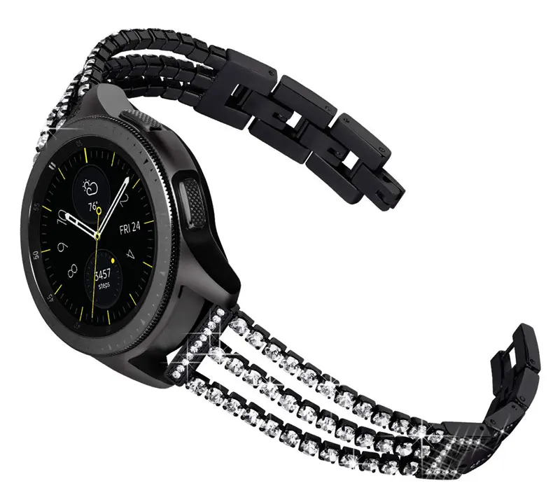 Huawei watch gt Смарт Браслет для samsung galaxy watch 46 мм активный Шестерни S3 Frontier 42 мм S2 классический amazfit bip ремешок 20/22 мм с металлическим ремнем и samsung