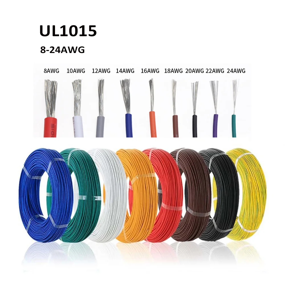 Alpha Wire 3075 RD005 UL1015 Gancio Fino Filo Rosso 18AWG (30.5m Bobina - Foto 6