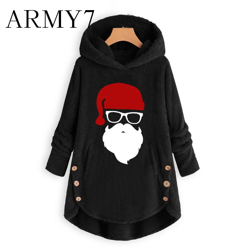 Рождественское меховое пальто плюшевый мех больше размера d толстовки зимние для