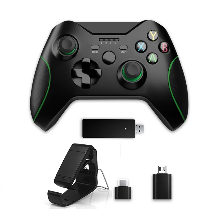 Беспроводной игровой Геймпад контроллер для Xbox One консоль контроллер для PS3 Джойстик для ПК Android телефон геймпады 2,4G для Win7/8/10 - Цвет: Standard add Holder