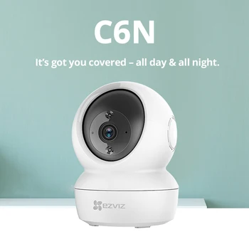 

Hikvision C6N Ezviz WiFi camera IP Camera 360 HD 1080p indoor Pir cloud wireless 10 m night vision smart IR function
