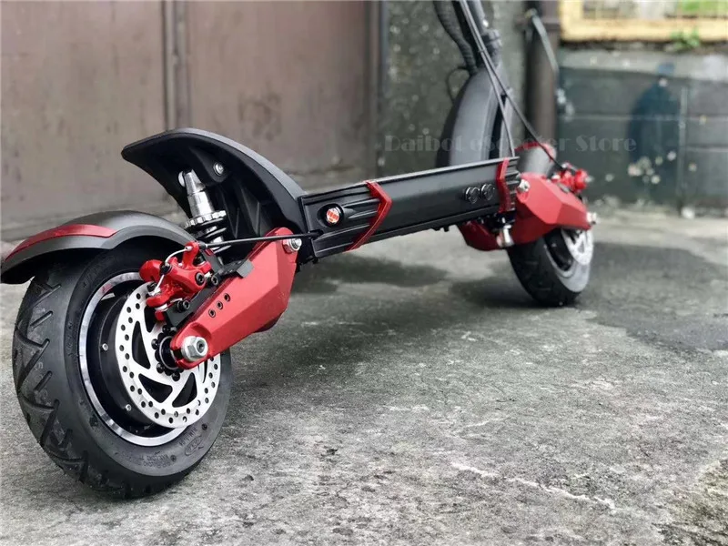 Daibot Off Road Electric Scooter 2 Wheel Electric Scooters Double Drive 1000W 10 inch 52V 65KMH Adult Electric Kick Scooter (30)