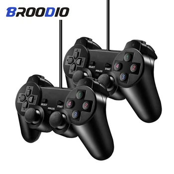 

Wired Controller Gamepad For Sony PS2 Playstation 2 Console Game Joystick For PS2 Dual Shock Vibration Dual Shock Wired Controle