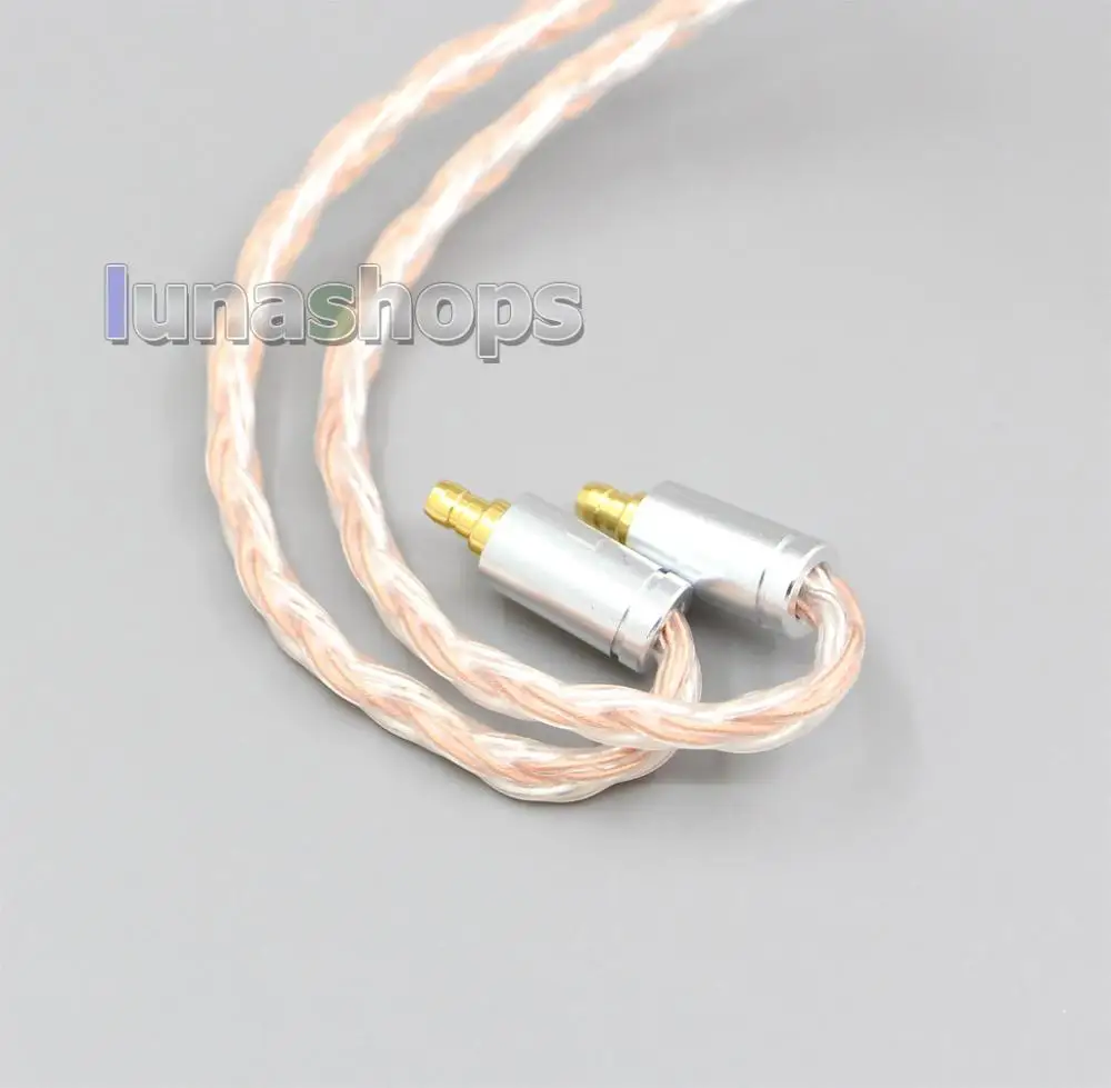 LN006458 2,5 мм 3,5 мм XLR сбалансированный 16 Core OCC серебро смешанные наушники кабель для Sennheiser IE400 IE500 Pro