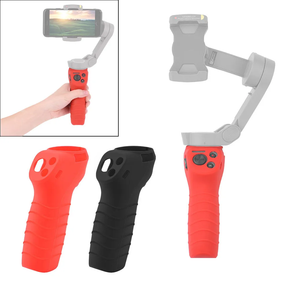 Для DJI OSMO Mobile 3 Gimbal Ручка для фотоаппарата силиконовый чехол Противоскользящий защитный чехол грязезащитная прокладка защитная оболочка#917
