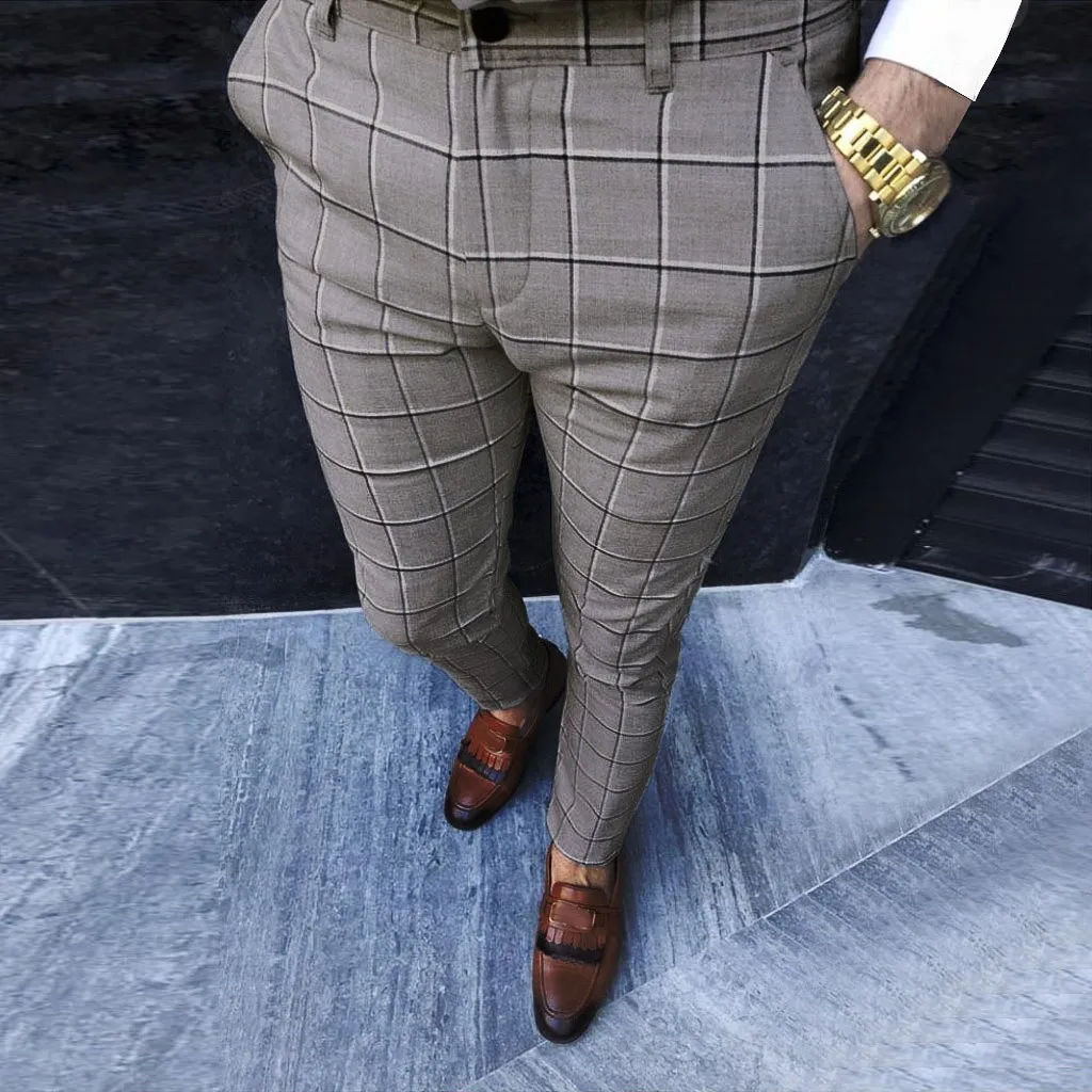 male checkered pants