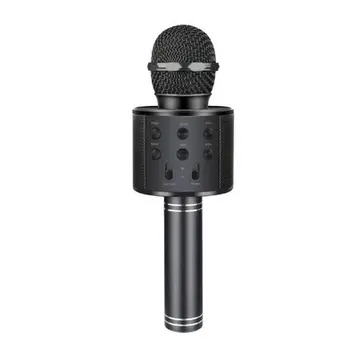 

Bluetooth Karaoke Microphone Wireless Microphone Professiona Speaker Handheld Microfone Player Singing Recorder Mic