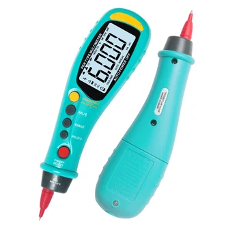 

AC/DC Voltage Resistance Capacitance Temperature Tester Electron Pen Type Digital Multimeter Auto-Rang True RMS NCV 6000 Counts