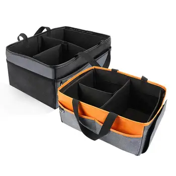 

Baby Diaper Storage Bag Portable Diaper Debris Storage Box Foldable Bag Large Capacity Space Divided Design Storage Supplies