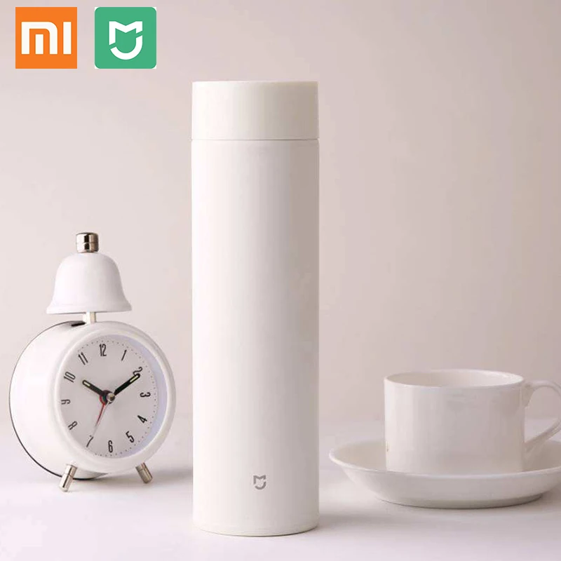 Термос Xiaomi Mijia 500 мл из нержавеющей стали, термосы, большая емкость, изоляционная бутылка, чашка для воды