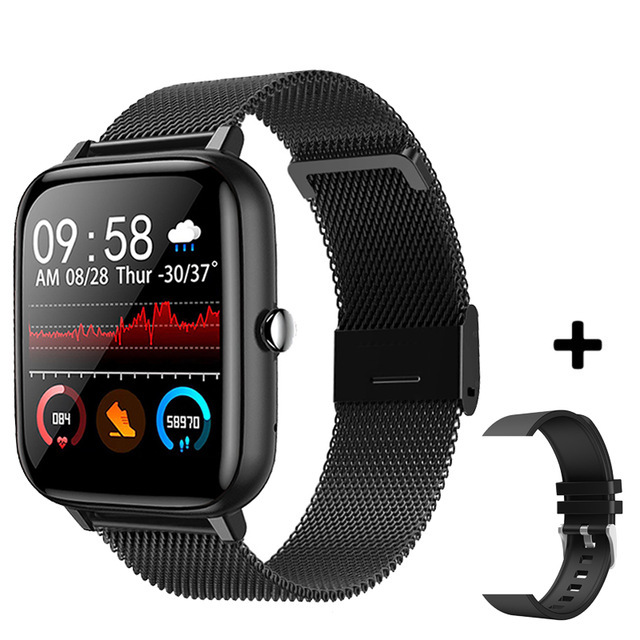 Watch Women Bluetooth Call Heart Rate Monitor Smart Clock Sports Fitness Tracker Full Touch SmartWatch Men For IOS Android