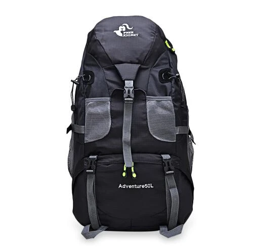 Горячая Распродажа 50л открытый рюкзак походная сумка водонепроницаемый альпинистский походный Рюкзак Molle спортивная сумка рюкзак для альпинизма FK0396 - Цвет: Black
