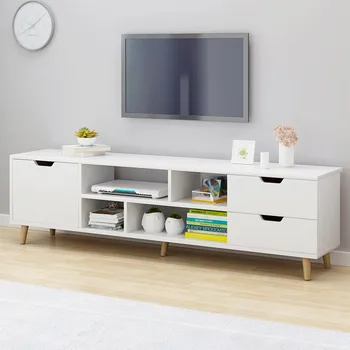 

Modern Coffee Table Television Stands Living Room TV Stand With Three Cabinet TV Unit Cabinet Stand mueble tv cabinet #C