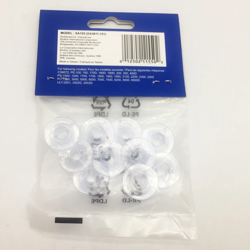 10pcs Bobbins Brother ULT2001,ULT2002, ULT2003D,PC4000,PC6000,PC9000